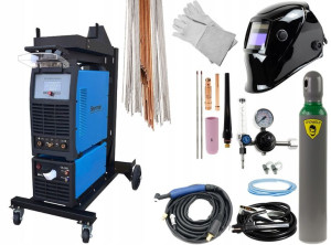 Spawarka TIG MMA 315A AC/DC Sherman zestaw wodny