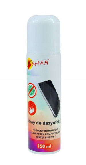 Spray do dezynfekcji telefonu sprzętu biurowego