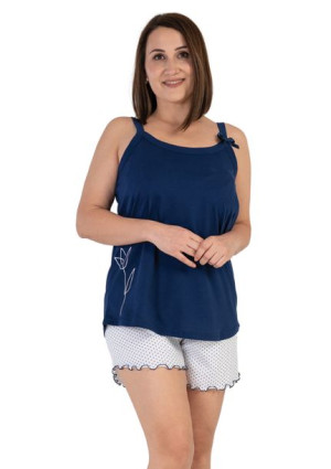 Piżama Damska Vienetta bawełna +Size 2XL plus size