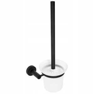 Szczotka Do Wc Z Uchwytem Matowa Black Czarna Rea