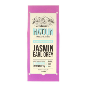 Herbata czarna Jasmin Earl Grey 50g NATJUN