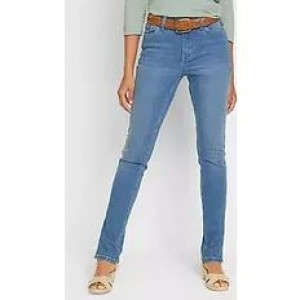 Bonprix Niebieskie Jeansowe Spodnie Damskie Jeansy Stretchem 40-42 925776
