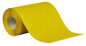 Papier Ścierny Rolka Żółta 115x3m Blue Dolphin Gradacja 60