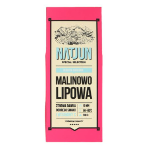 Herbata owocowa Malinowo Lipowa 100g NATJUN