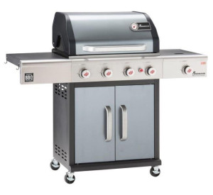 LANDMANN Grill gazowy TRITON 4.1 PTS grafitowy 12964