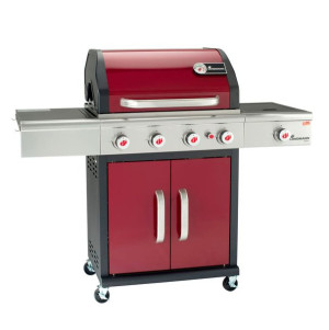 LANDMANN Grill gazowy TRITON 4.1 PTS bordo 12961
