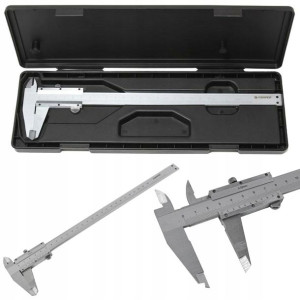 Suwmiarka 250mm Noniuszowa 0,02 Analogowa Metalowa