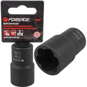 Nasadka do uszkodzonych nakrętek 21mm 1/2"