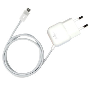 Puro Mini Travel Charger - Przenośna Ładowarka Sieciowa Z Kablem Micro Usb