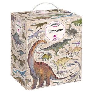 CzuCzu Puzzlove dinozaury 200 elementów