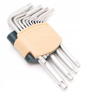 Klucze Torx Z Otworem T6-t60 15 Szt