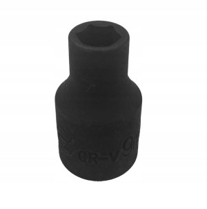 Nasadka 9mm 1/2" 6-kątna krótka Cr-V