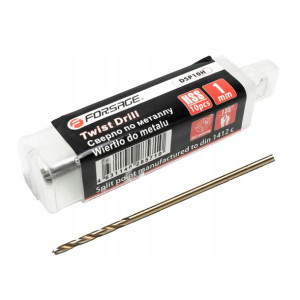 Zestaw 10 Szt. Wiertła Do Metalu 1 Mm Hss+co