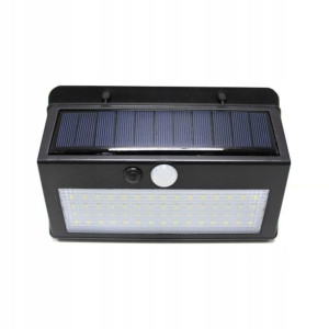 Lampa Solarna 38led Z Czujnikiem Ruchu I Zmierzchu