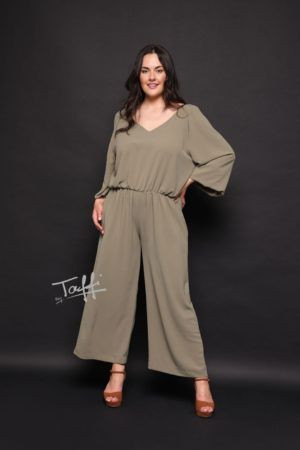 Kombinezon VENTO Taffi Kolor KHAKI Plus Size