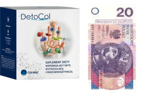 Detocol Colway Detoks Pasożyty Grzyby + Bon 20zł