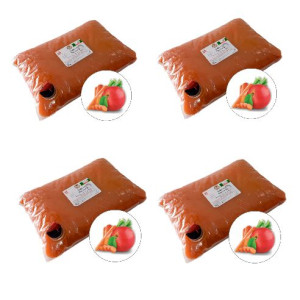 4x Sok Jabłko-marchew 5l Nfc