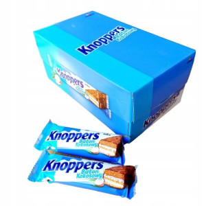 Knoppers Baton Kokosowy Storck 40gx 24szt