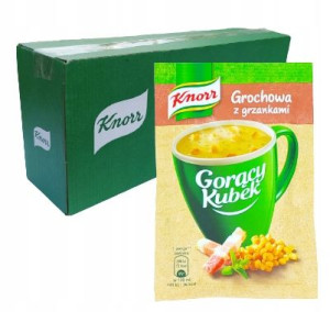 Knorr Gorący Kubek Grochowa Z Grzankami 38szt