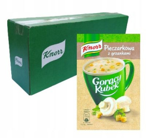 Knorr Gorący Kubek Pieczarkowa Z Grzankami 40szt