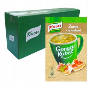 Knorr Gorący Kubek Żurek Z Grzankami 38szt