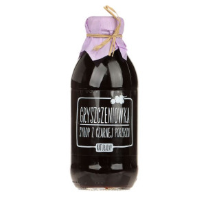 Syrop z czarnej porzeczki 330 ml Gryszczeniówka