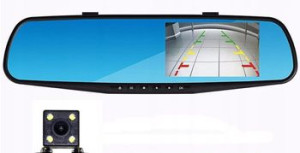 Kamera Cofania Rejestrator Jazdy Lusterko Full Hd Ct-809s