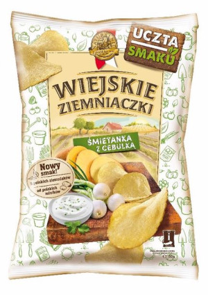 Wiejskie Ziemniaczki śmietanka z cebulką 130 g