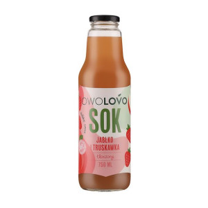 Owolovo Sok jabłkowo- truskawkowy 750 ml