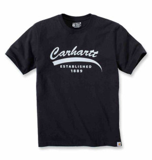 Koszulka Carhartt Heavyweight Graphic Black M