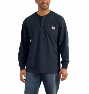 Koszulka Carhartt Long Sleeve Pocket Navy M