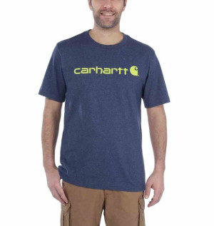 Koszulka Carhartt Core Logo T-Shirt Cobalt Blue M