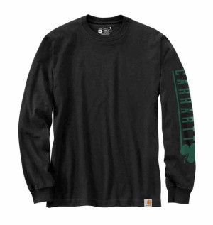 Koszulka Carhartt Shamrock Graphic L/S Black M