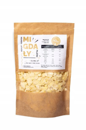 Migdały płatki PAN ORZECH 1 kg