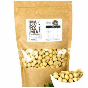 Orzechy Makadamia Macadamia 1 Kg Całe Orzechy