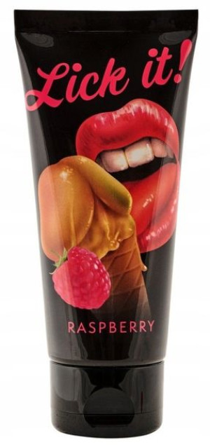 Lick it lubrykant ŻEL NAWILŻAJĄCY malinowy 100ml