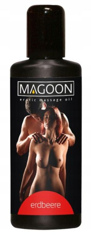Olejek do SEX masażu MAGOON Erdbeere truskawkowy