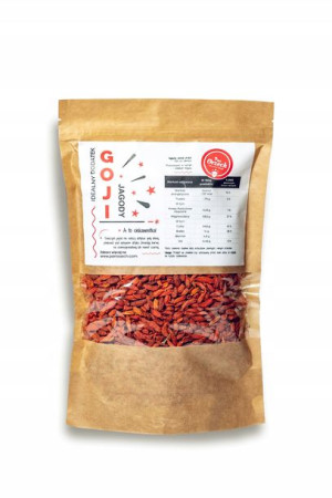 Jagody GOJI suszone owoce naturalne 250g