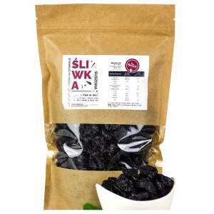 Śliwka naturalnie wędzona 1kg NAJWYŻSZA JAKOŚĆ