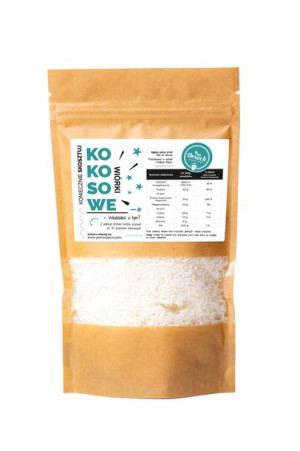 Wiórki kokosowe 1kg naturalne JAKOŚĆ
