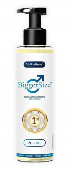 Bigger Size żel erekcyjny na penisa 150ml POWIĘKSZ