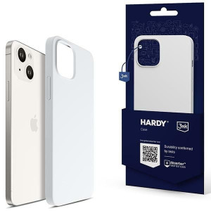 Etui 3MK Hardy Case MagSafe Apple iPhone 14 biały/white MagSafe