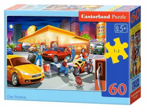 Puzzle 60 Gas Station CASTOR bcd