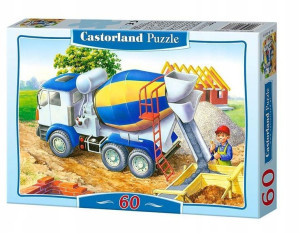 Puzzle 60 Betoniarka CASTOR bcd