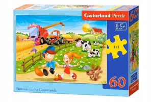 Puzzle 60 Lato na wsi CASTOR bcd