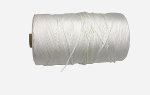Linka pleciona polipropylenowa 2mm biała 100mb