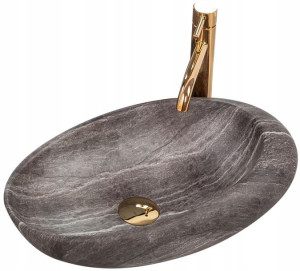 Umywalka Ceramiczna Imitacja Kamienia Roxy A Stone