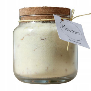 Puder kąpielowy z mlekiem kozim Pomarańcza 450g Mayram