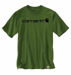 Koszulka Carhartt Heavyweight Core Logo Arborvitae S