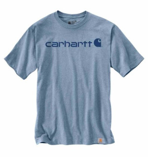 Koszulka Carhartt Heavyweight Core Logo Alpine S